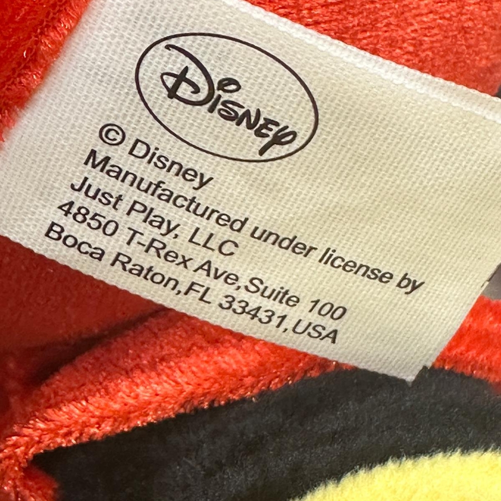 Mickey Mouse Plush with Yellow Foot - Picture 6 of 8